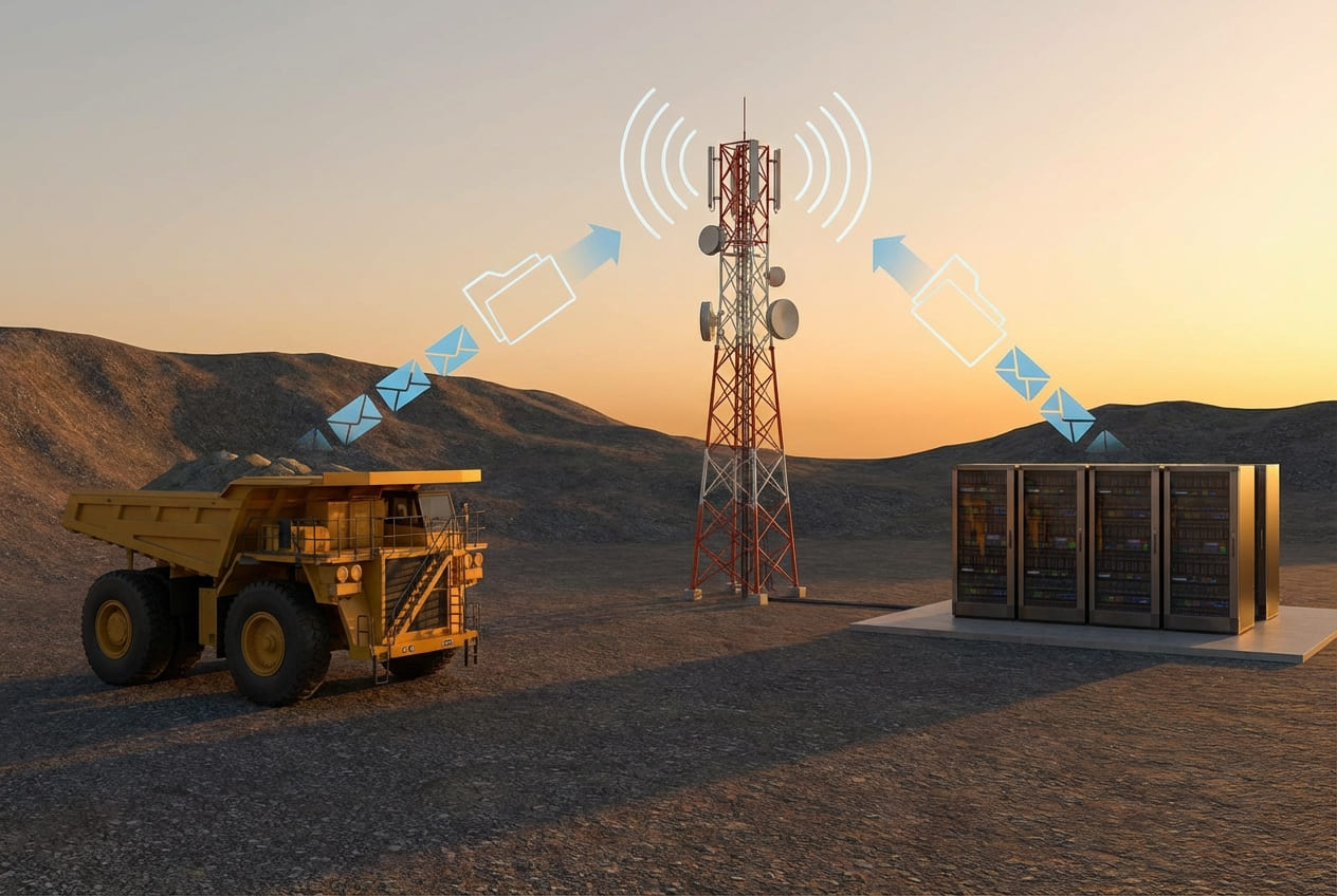 Архитектура системы передачи телеметрических данных от техники к диспетчерскому центру