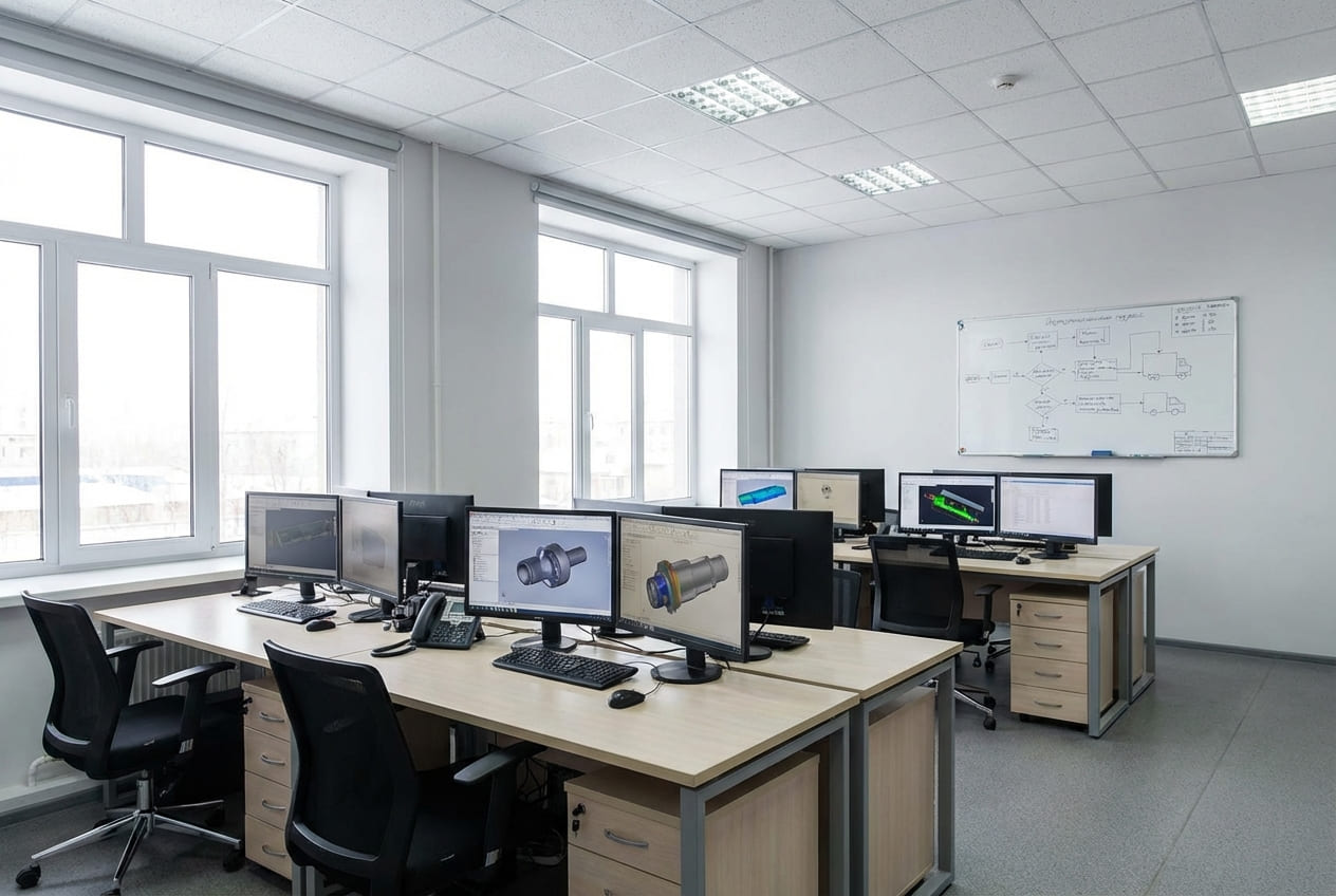 Офис аналитического портала в городе Караганда Казахстан